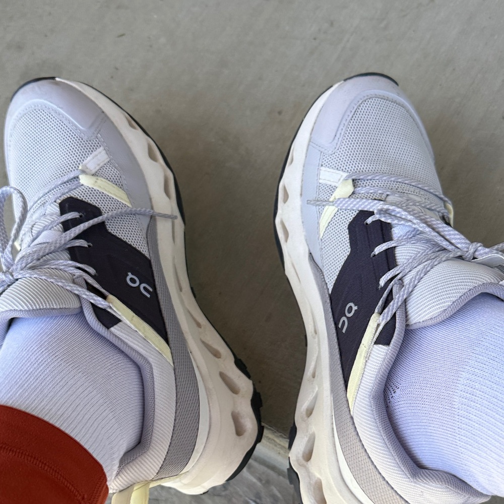 On Running Gray and Black Athletic Shoes size 7,5